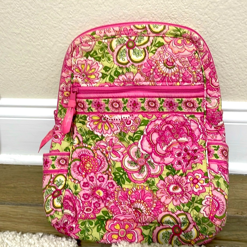 Retired Vera Bradley Back pack petal pink